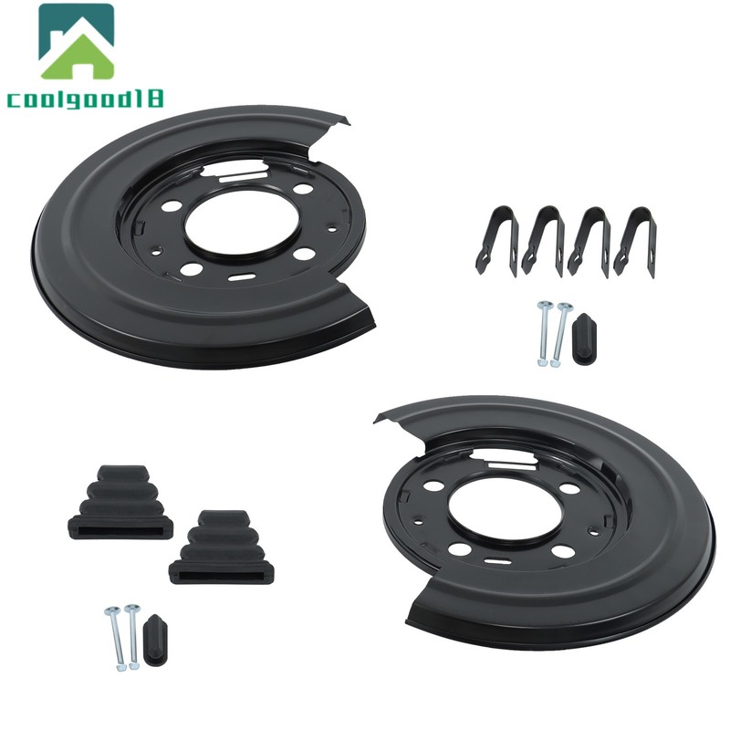 2x Rear Brake Dust Shield Plate for Ford F-250 Super Duty F-350 F-450 Super Duty