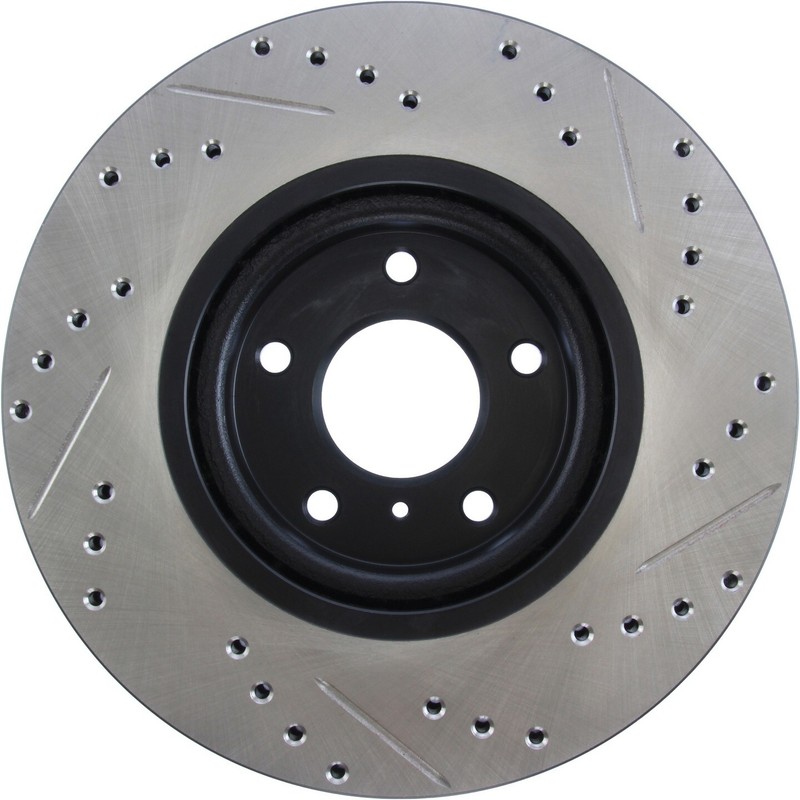 Front PAIR Stoptech Disc Brake Rotor for 2011-2012 INFINITI G25 (45071) gallery