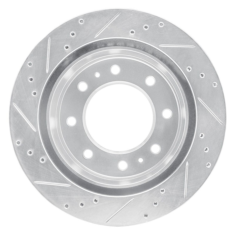 For Chevy Silverado 2500 HD 11-26 Brake Rotor eLINE Drilled & Slotted 1-Piece gallery