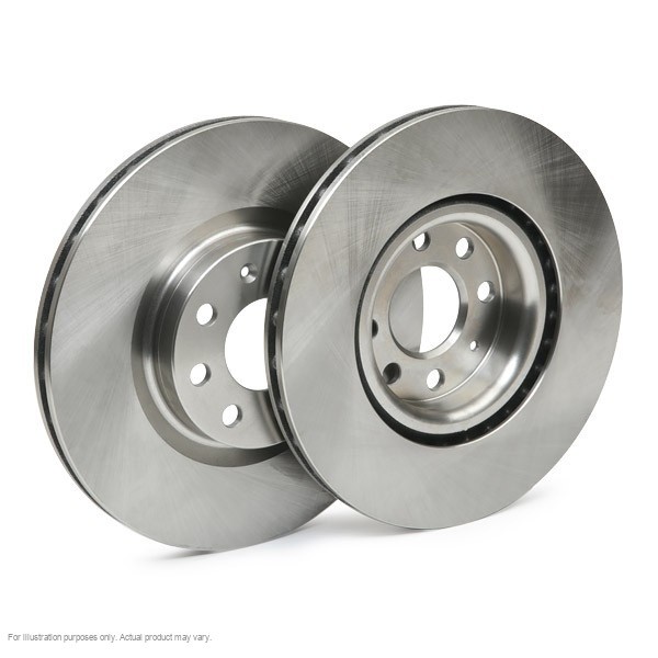 2x APEC Front Brake Discs For FIAT PUNTO (199_) 1.3 D Multijet 2013- DSK2509 gallery
