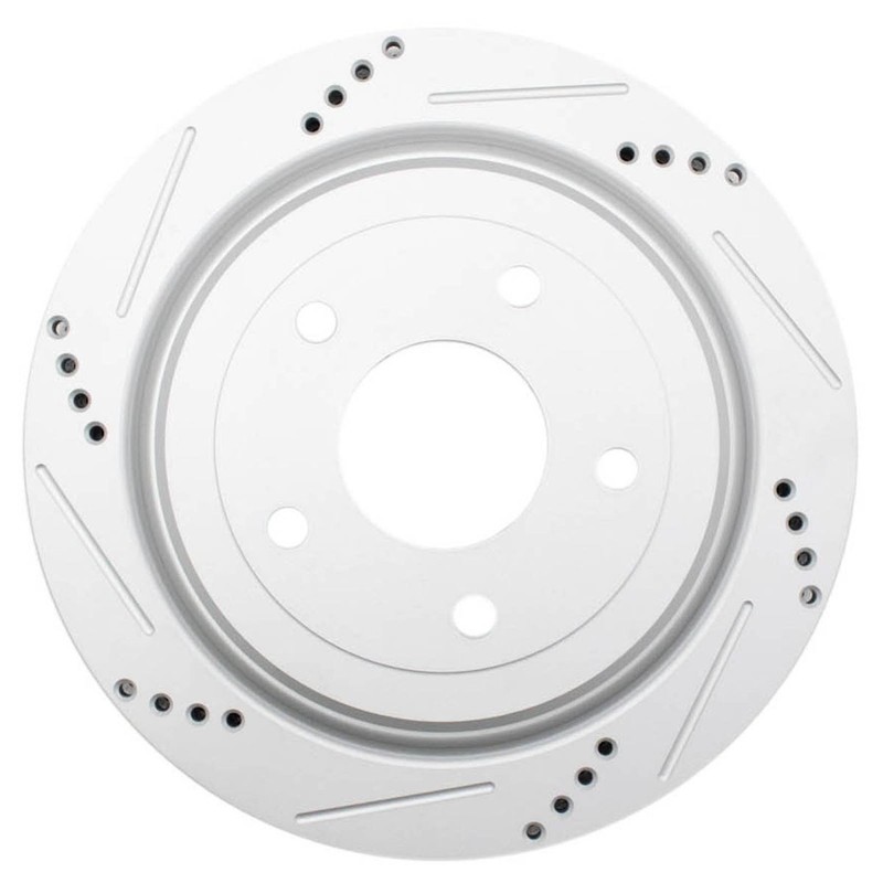 Drilled Brake Rotor Set Fits 2004-2009 Cadillac XLR 2005-2013 Chevrolet Corvette gallery