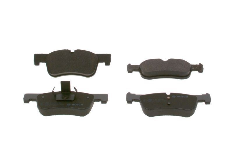 BOSCH 2x Front Brake Disc Vented + Brake Pads Service Kit Fits BMW 1 Series gallery