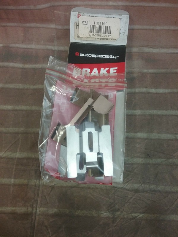 AUTOSPECIALTY HK1160 Disc Brake Hardware Kit Front