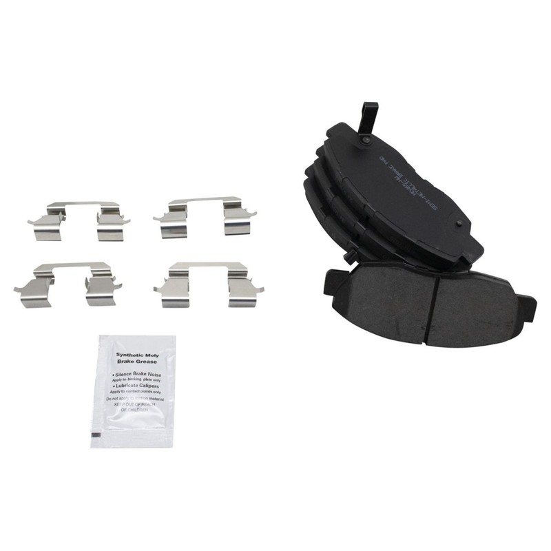 Metallic Brake Pad & Performance Rotor Front Kit w/Chemicals gallery