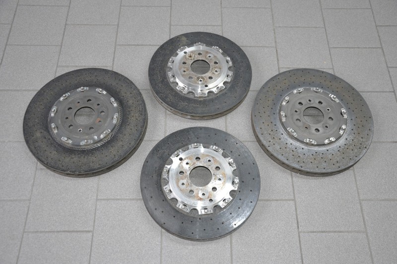 Ferrari 599 GTB brake disc carbon ceramic front rear set brake disc set CCM