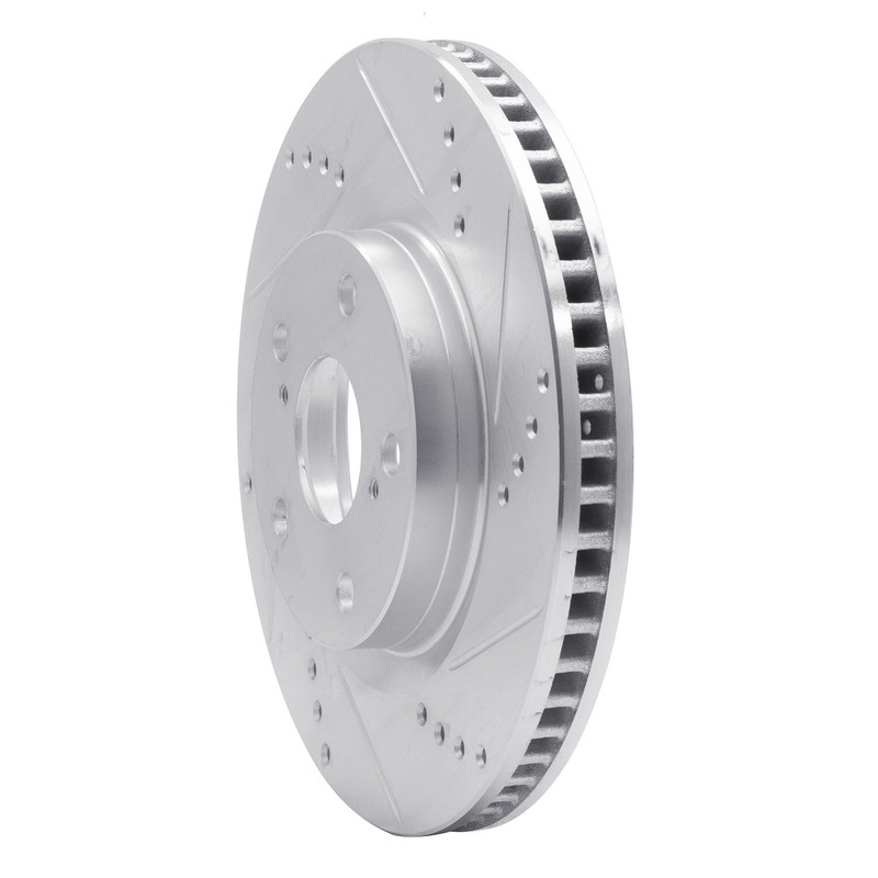For Chevy Malibu 79-81 Brake Rotor eLINE Drilled & Slotted 1-Piece Front gallery