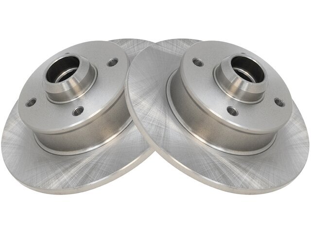 TRQ 59DQ79C Rear Brake Rotor Set Fits 1999-2002 VW Cabrio
