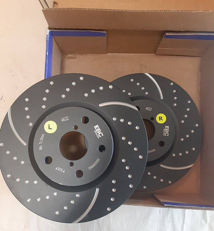 EBC GD7337 for 08-14 Subaru Tribeca 3.0 GD Sport Front Rotors