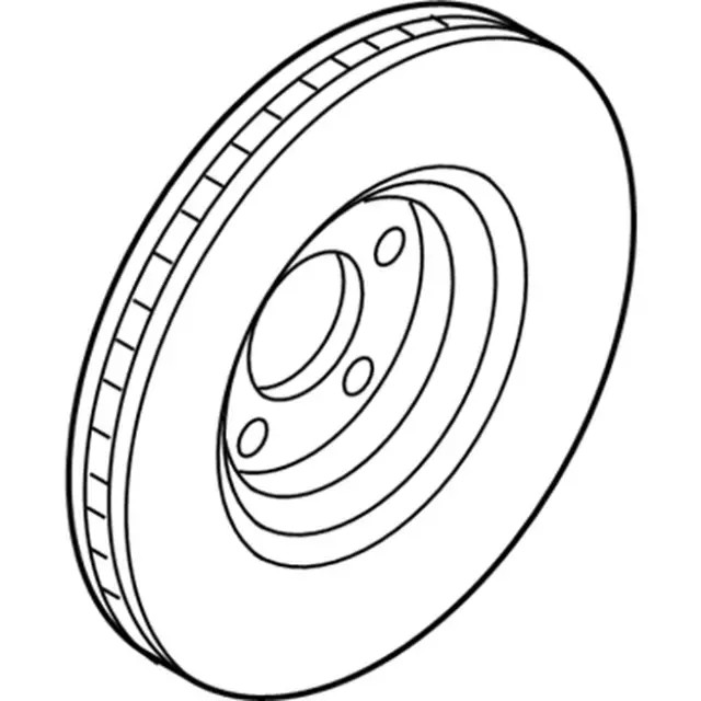 Genuine Ford Disc Brake Rotor K2GZ-1125-B gallery