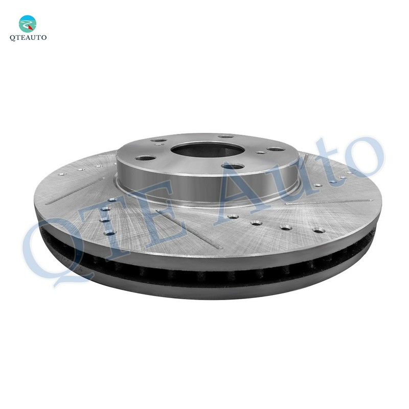8 Front 275mm Drilled Brake Rotors-Brake Pad-Wheel Hub To 1997-2001 Toyota Camry gallery
