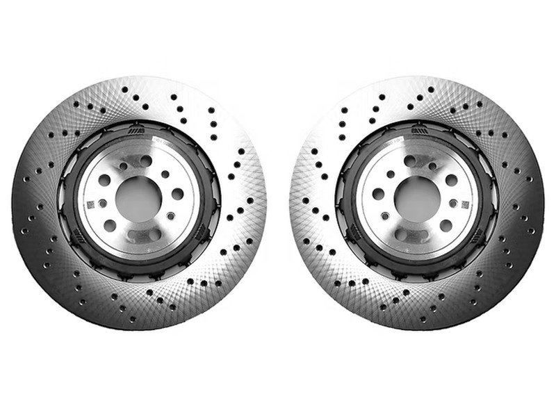 BMW GENUINE REAR LEFT RIGHT BRAKE DISCS FOR BMW M3 G80 G81 M4 G82 G83 PAIR 370mm