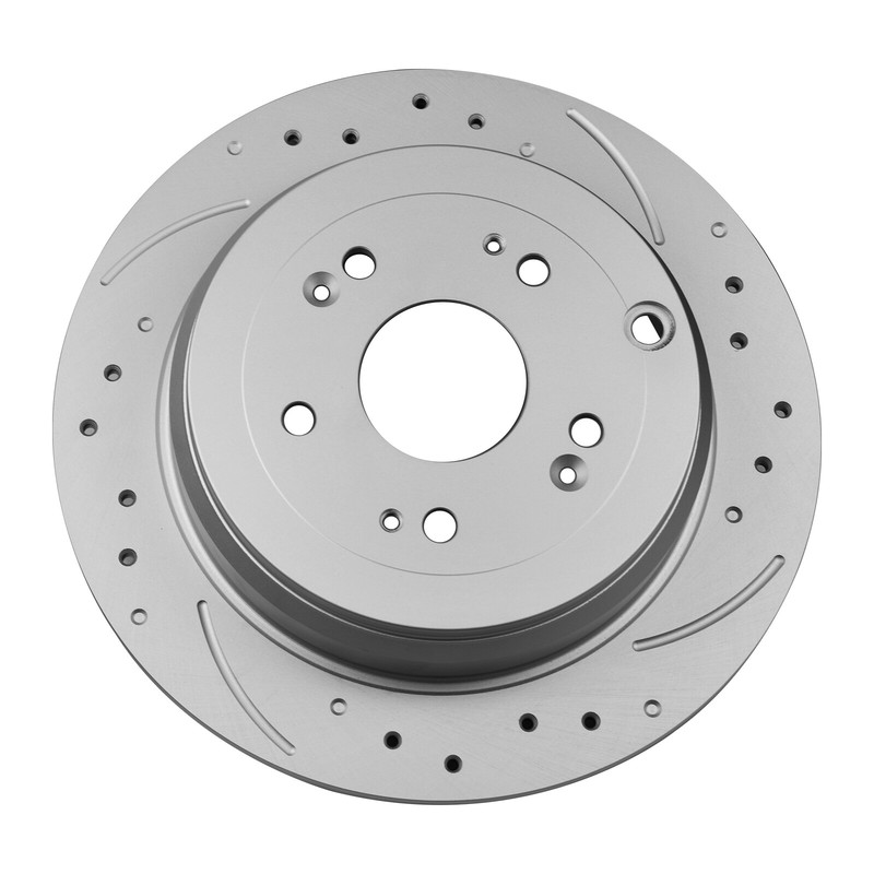 Rear Disc Brake Rotor Ceramic Brake Pads for 2005 2006 2010-2016 Honda CR-V RDX gallery
