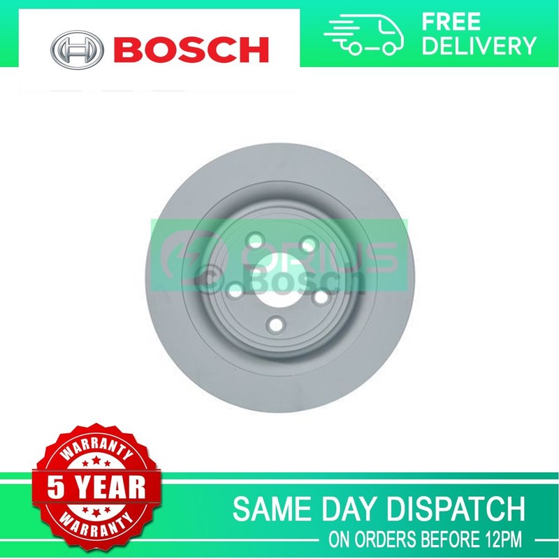 Fits Jaguar XF S-Type XJ XK XK8 Bosch Rear Brake Disc C2C25339 C2D26352 gallery