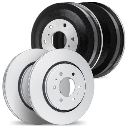 Dynamic Friction Company 4004-67038 Brake Rotors And Drums Geospec Coated