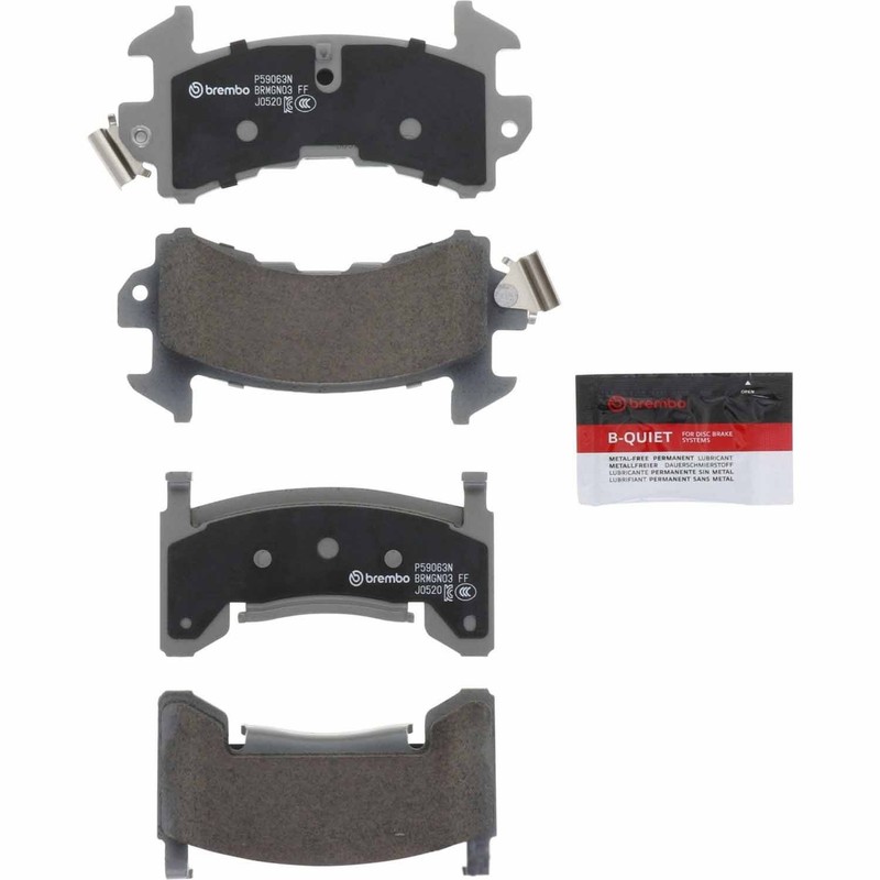 Brembo OEM Front Ceramic Brake Pads Kit For 1984-2002 Chevy S10 Pickup 9 Yr War.