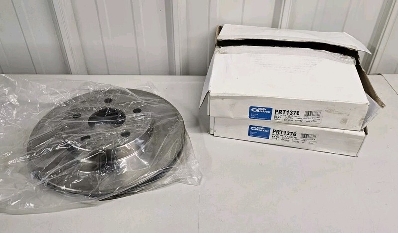 PAIR OF BENDIX PRT1376 Brake ROTORS 1985-1991 SKYHAWK CAVALIER SUNBIRD CALAIS