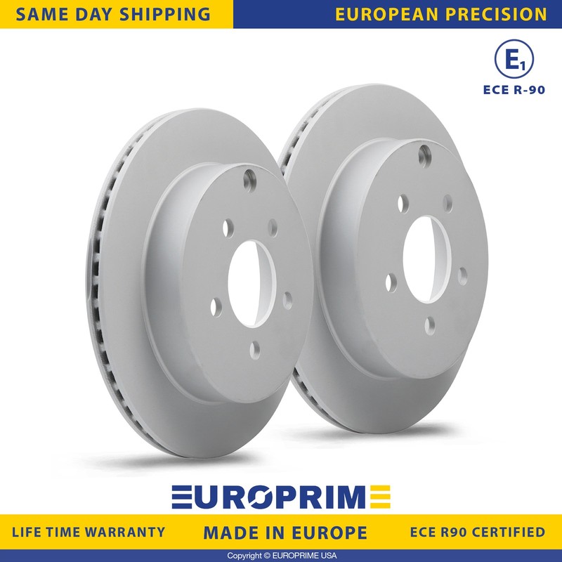11.89 in Rear Brake Rotors Set for 07-10 Ford Edge 07-10 Lincoln MKX Replacement