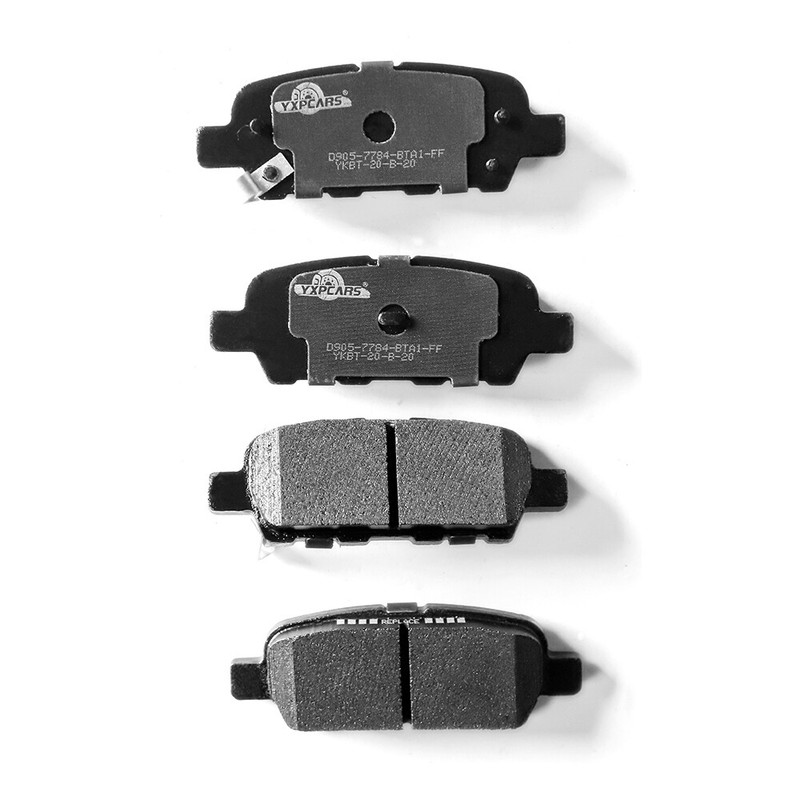 Front Rear Drilled Disc Rotors Ceramic Brake Pads for 2004 - 2008 Nissan Maxima gallery