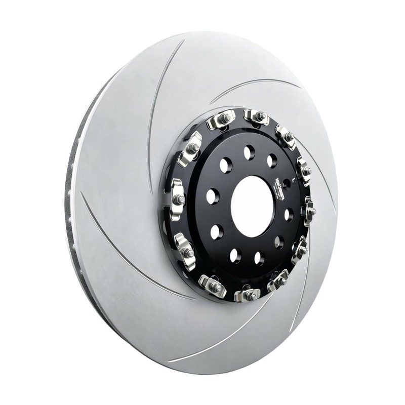 2-Piece Front Brake Rotor Floating slotted 400mm For 2022+ Vw Golf R AUDI S3 gallery
