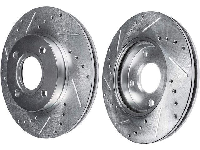 Detroit Axle 49BY43S Front Brake Rotor Set Fits 1992-1996 Honda Prelude Brakes