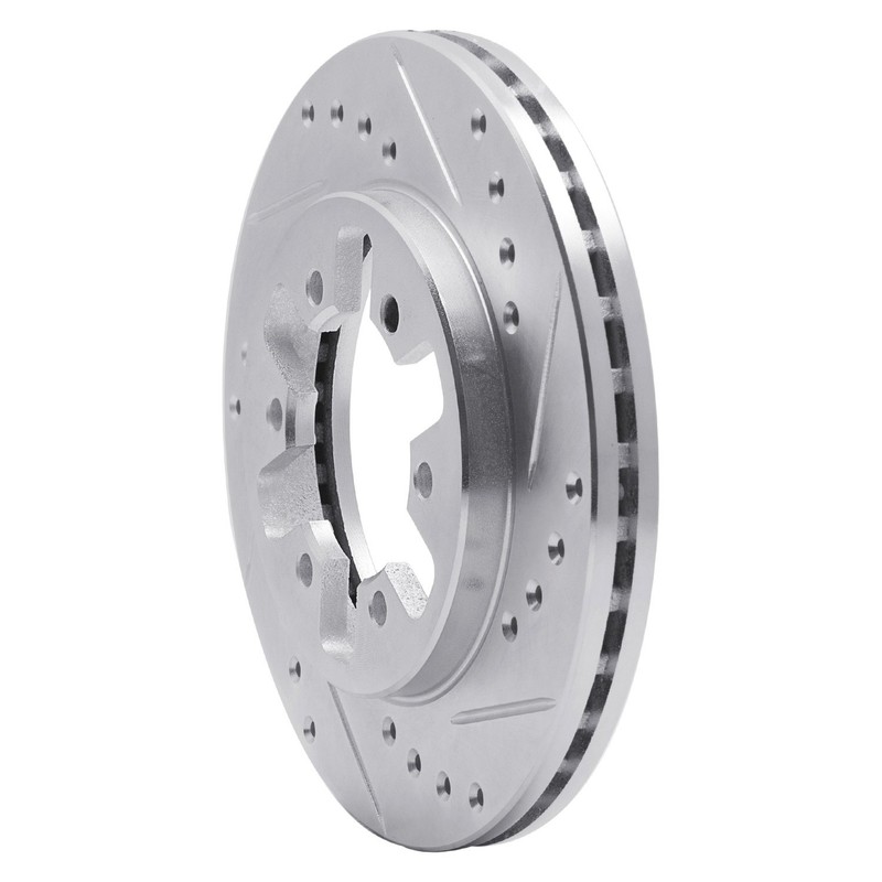 For Nissan Pickup 95-97 Brake Rotor DFC Premium Drilled & Slotted Front gallery