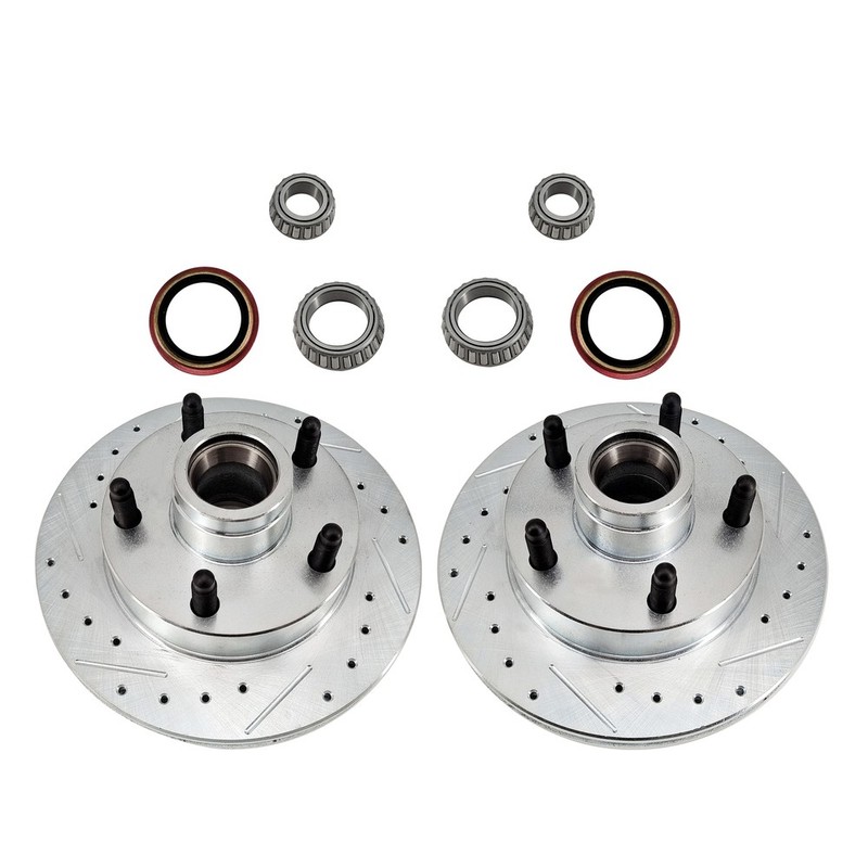 For 1974 – 1979 Mustang II Disc Brake Rotor and Bearing-Seal Kit 5 on 4-1/2 Inch