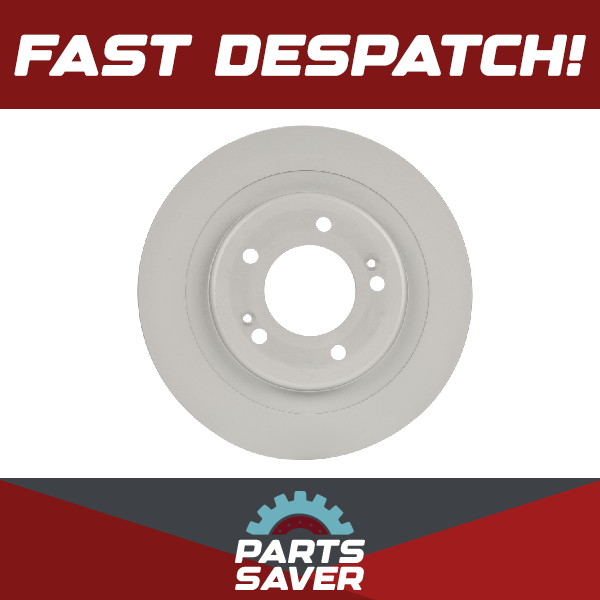 2x Brake Discs Pair Solid Rear 284mm 0986479A47 Bosch Set 58411A6200 BD1734 New