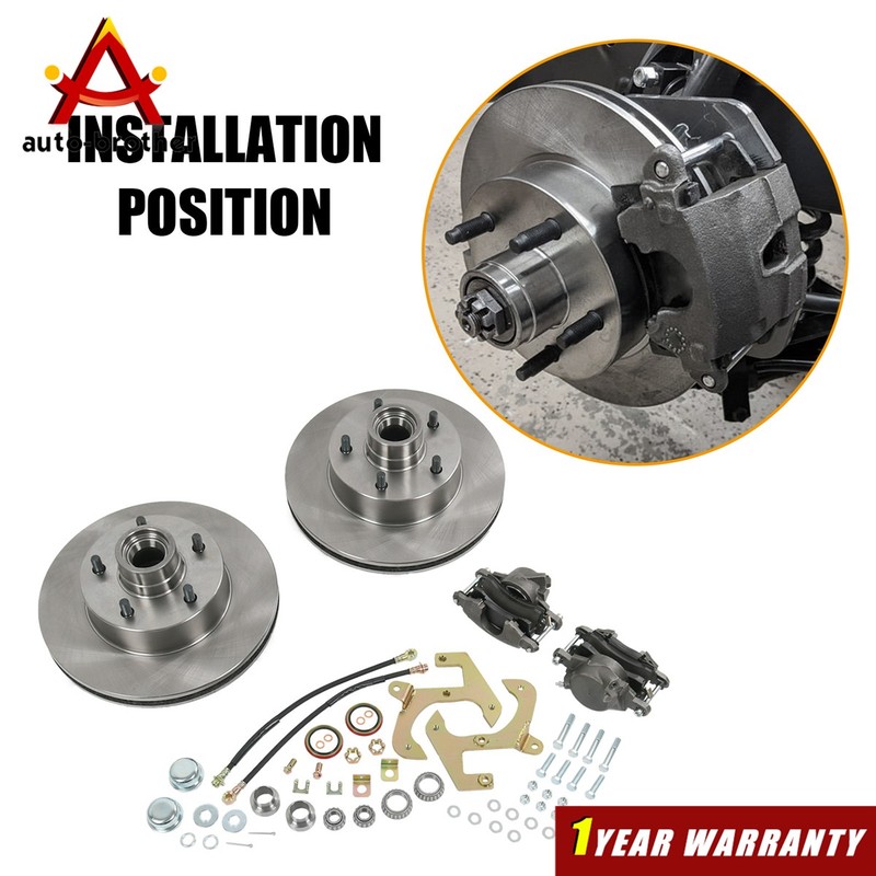 Front Disc Brake Conversion Kit For 1949-54 Chevy Car/53-62 Corvette 9101954 gallery