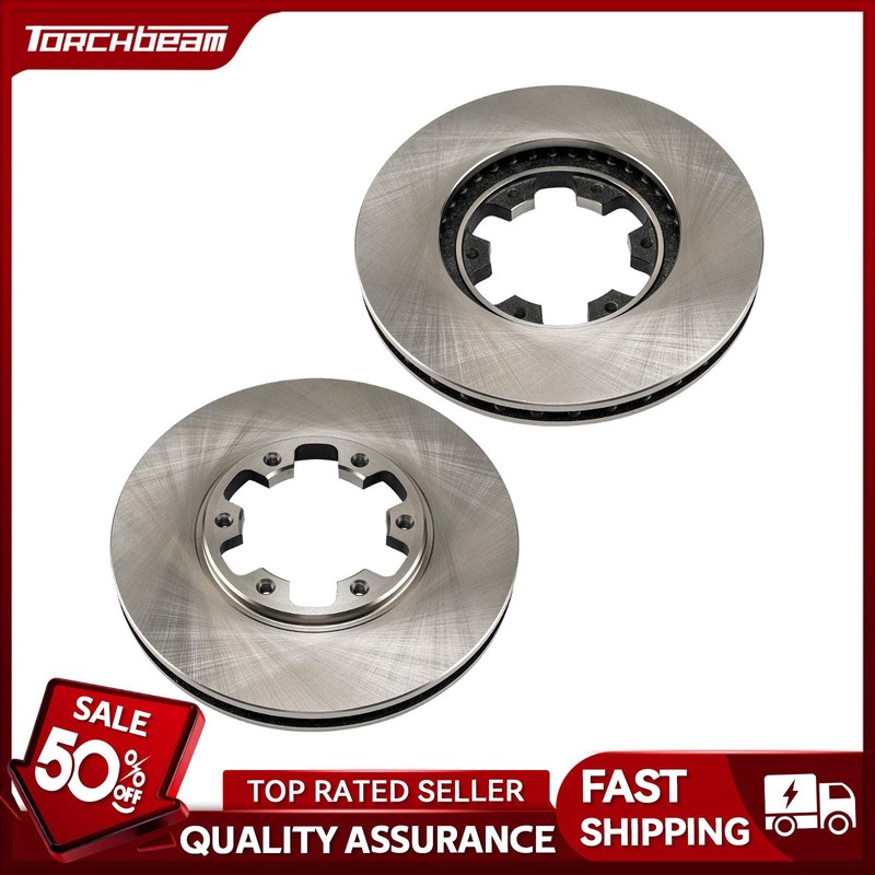 Front Brake Rotors Fits 2000-2004 Nissan Xterra 2003 2004 Nissan Frontier 31158