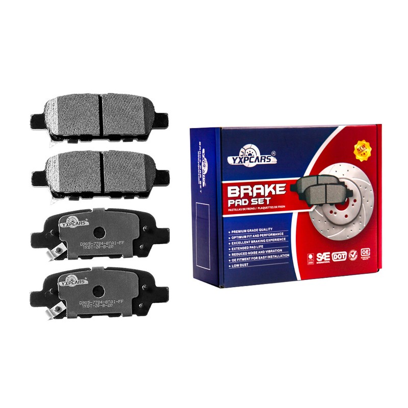 Rear Disc Rotors Ceramic Brake Pads for Nissan Altima Maxima Sentra Juke gallery