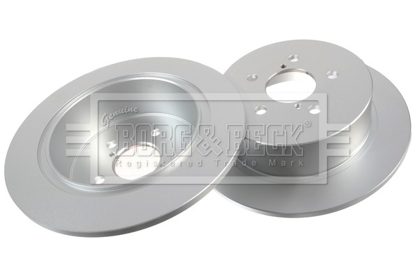 2x Brake Discs Pair Solid Rear 273mm BBD4764 Borg & Beck Set 26700AG000 Quality gallery