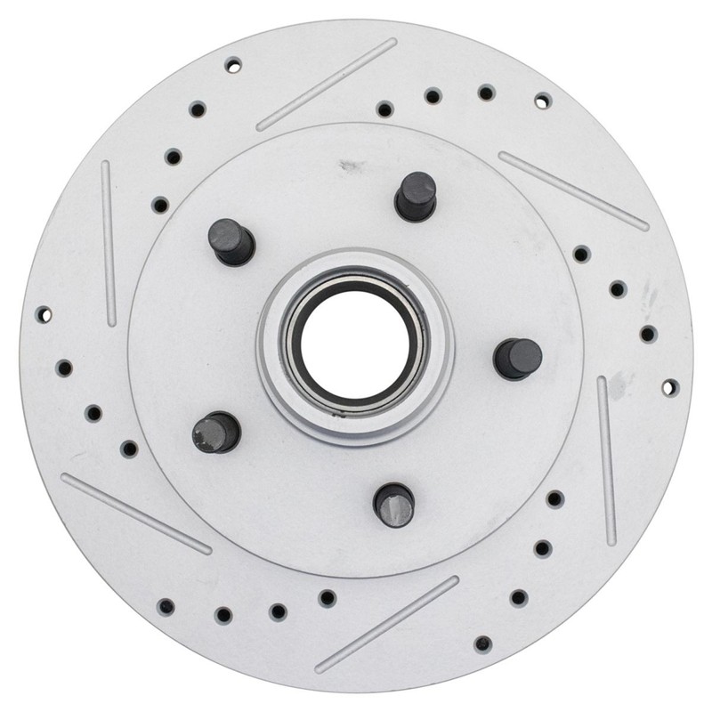 TRQ Performance Front Brake Pad & Rotor Kit Fits 1992-2002 Chevrolet GMC gallery