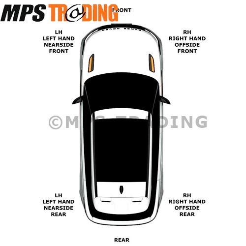 Evoque and Discovery Sport Performance 17" Front Vented Brake Discs DA4689 gallery