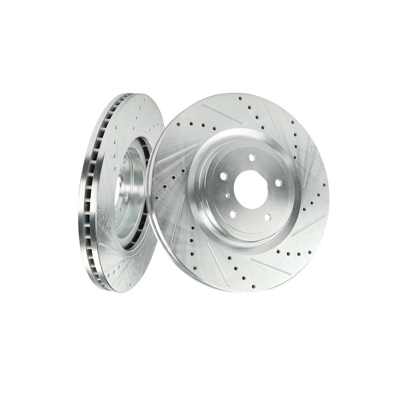 4-Wheel Set Brake Discs Front & Rear RWD Coupe Sedan for Nissan Z 370Z Q60 G37