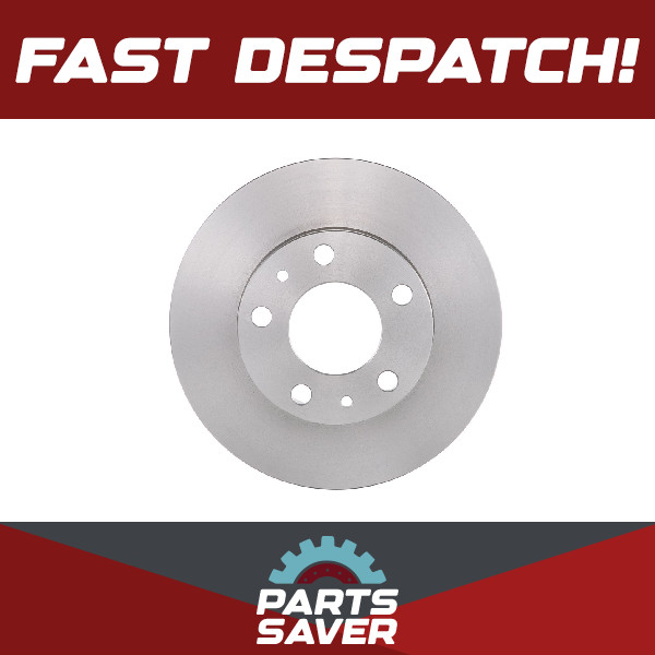 2x Brake Discs Pair Vented fits FIAT DUCATO 250 2.2D Front 2006 on 279.7mm Set