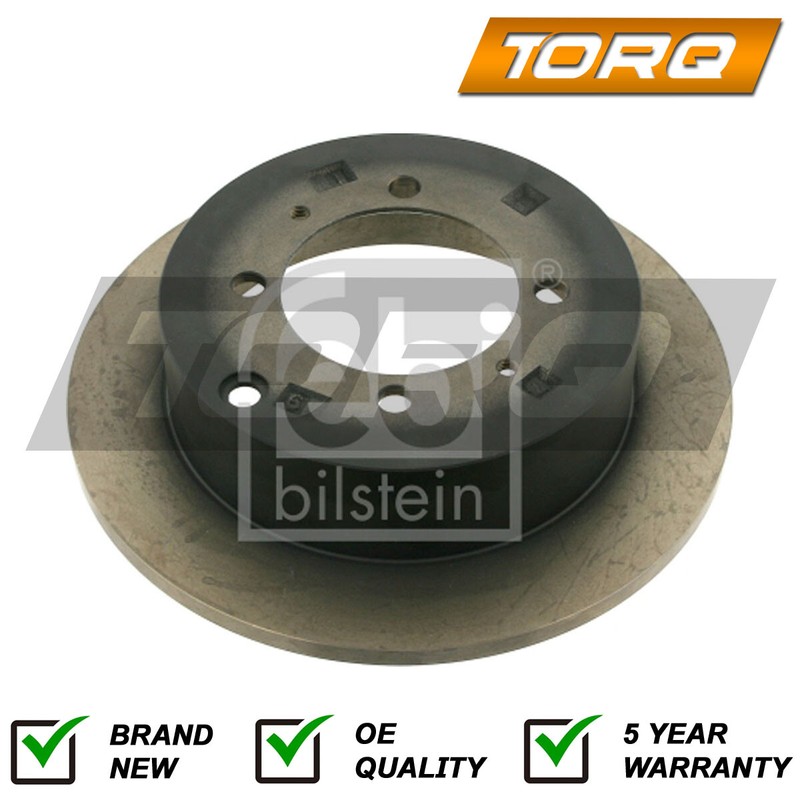 Brake Discs Rear Torq Fits Mitsubishi Lancer 2000-2013 Galant 1992-2004 MB699964