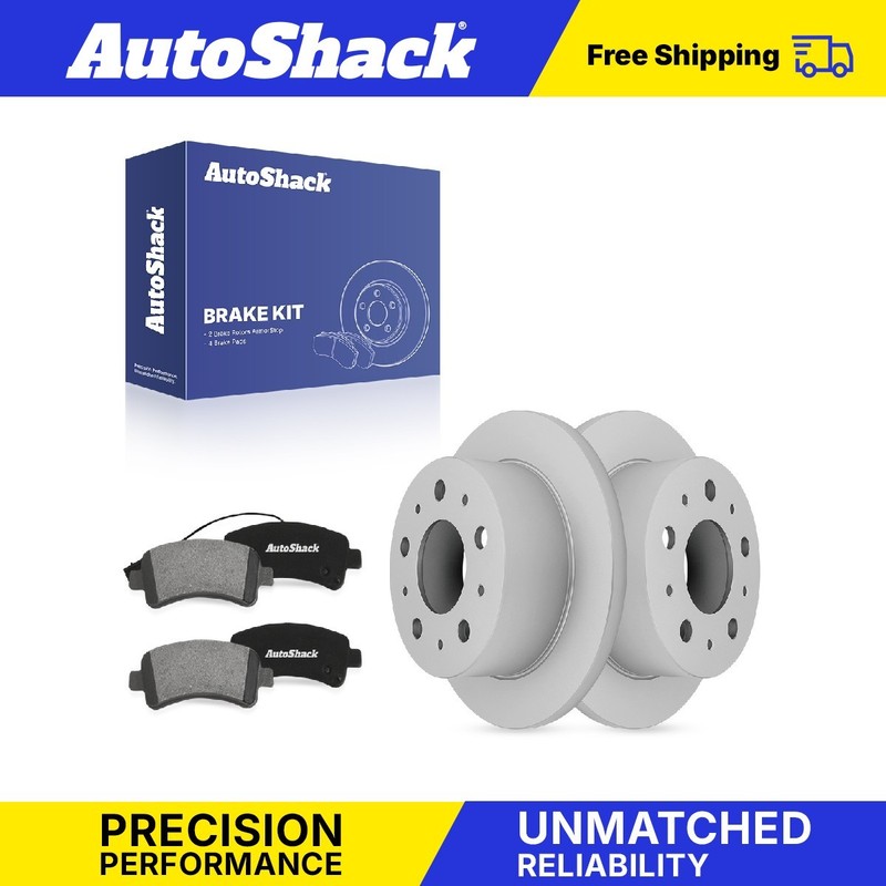 Rear Brake Rotors Premium Ceramic Pads for Ram, ProMaster 2500 2014-2020