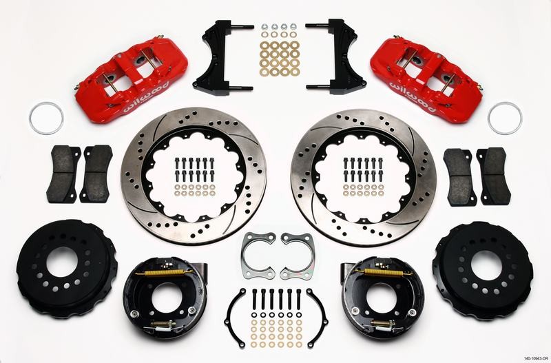 Wilwood Disc Brake Caliper / Rotor / Pad Kit - KIT,REAR,12 BOLT Fits Chevy C-CLI