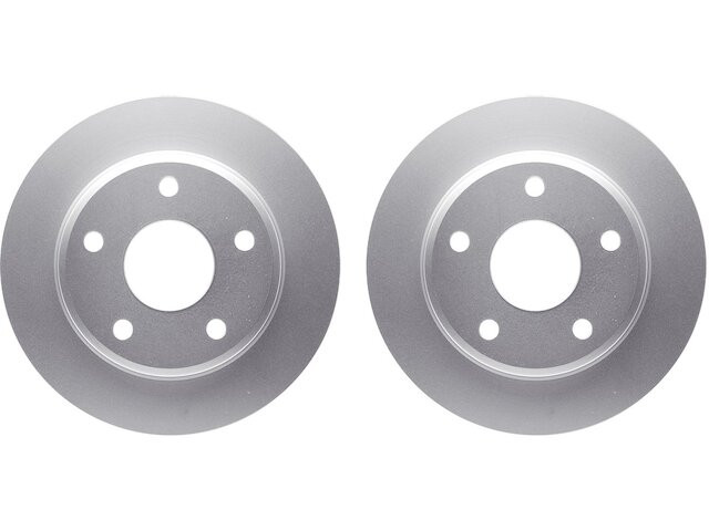 For 2009-2014 Volkswagen Routan Brake Rotor Set Front Dynamic Friction 94637ZQRK