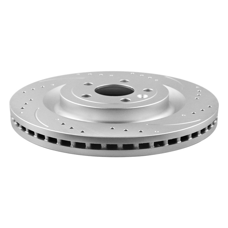 352mm Front Drilled Rotors and Brake Pads for Ford Explorer Flex Lincoln MKS MKT gallery