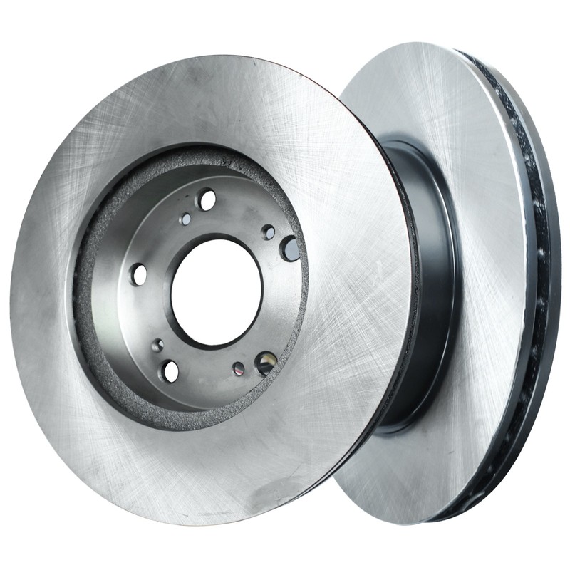 2Pcs Front Disc Brake Rotor for 2004-2011 Honda Civic 1.3L 1.7L 1.8L 2.0L SOHC gallery
