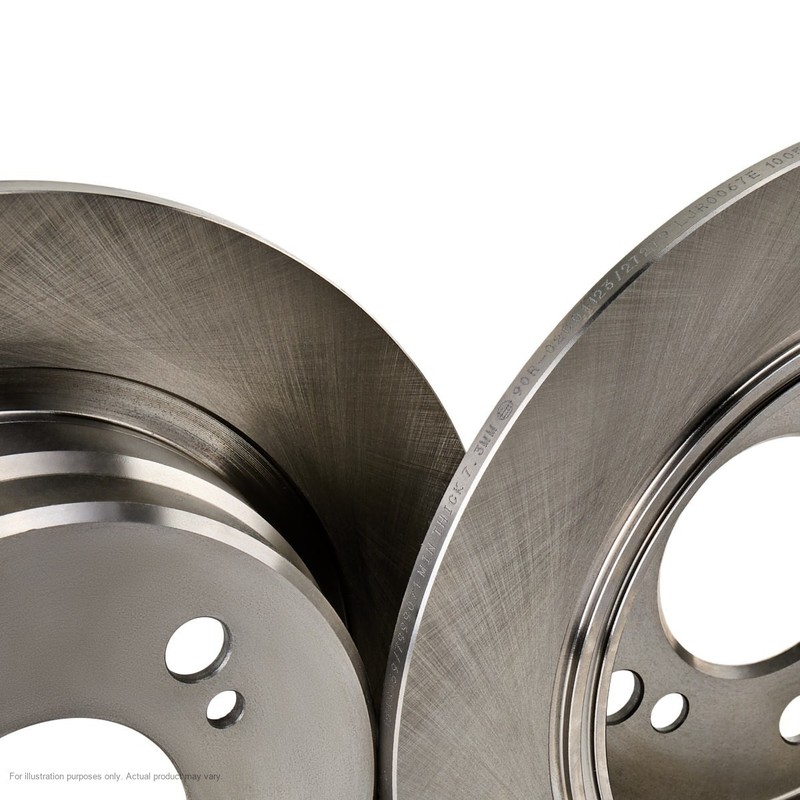 2x APEC Rear Brake Discs for CHRYSLER CROSSFIRE Roadster 278mm Solid DSK650 gallery