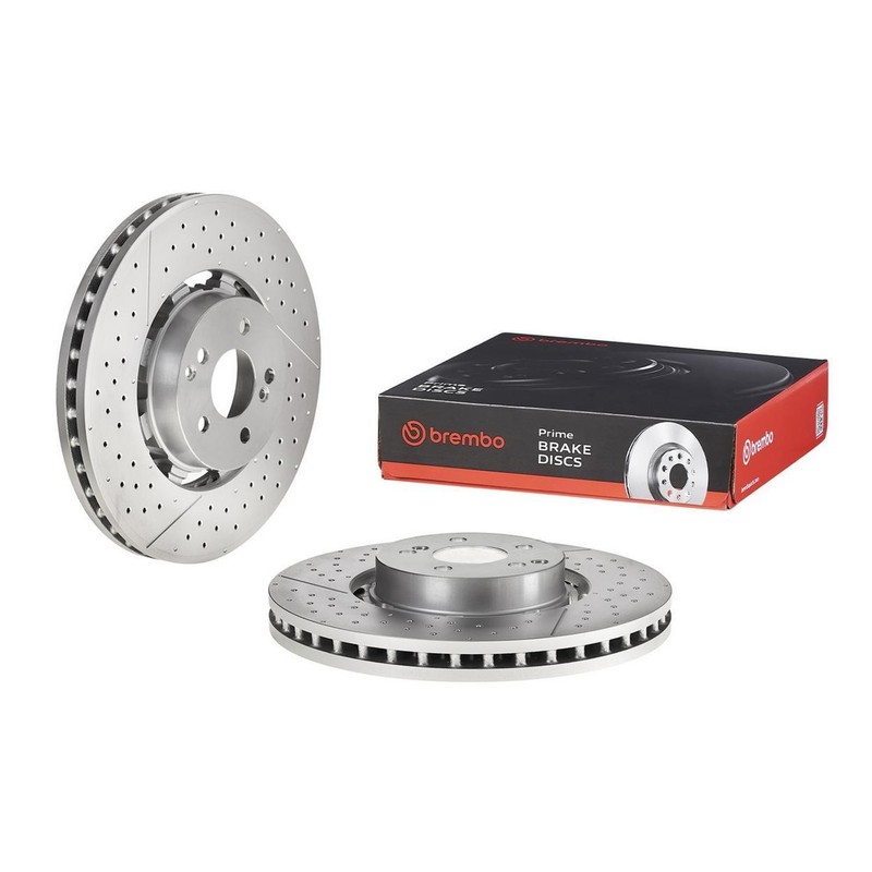 Brembo Front Disc Brake Rotor for 2021-2022 Mercedes AMG GT 43