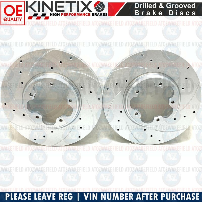 FOR FORD TRANSIT CUSTOM 290 FRONT REAR PERFORMANCE BRAKE DISCS MINTEX PADS 288mm gallery