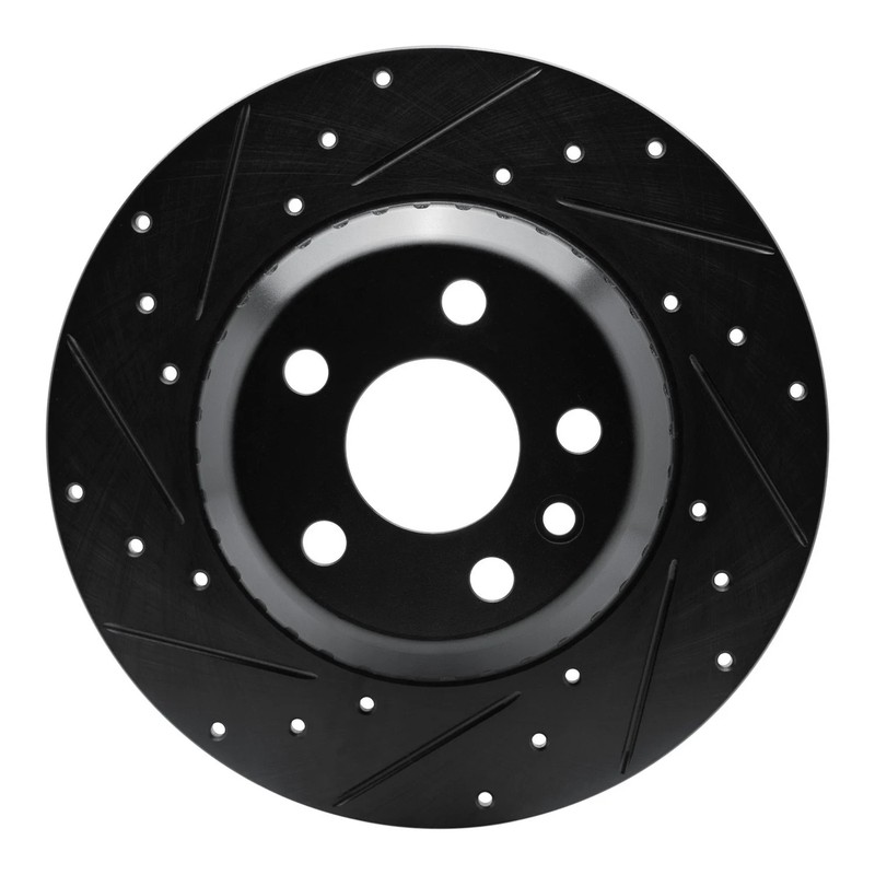 For Land Rover Range Rover Evoque 20 Brake Rotor eLINE Drilled & Slotted 1-Piece