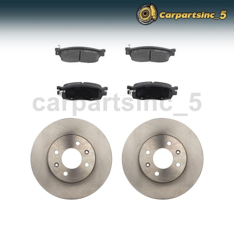 Front Brake Pad Brake Rotor Fits Dodge Attitude Hyundai Accent Kia Rio Kia Rio5