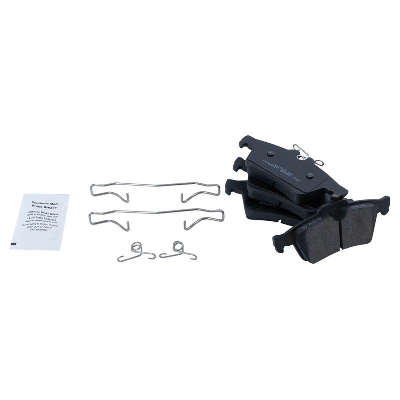 TRQ Ceramic Brake Pad & Rotor Front & Rear Set Kit for 04-11 Saab 9-3 New gallery