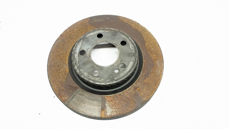 VOLKSWAGEN TOUAREG 7P MK2 BRAKE DISC FRONT 3.0 TDI DIESEL 2012