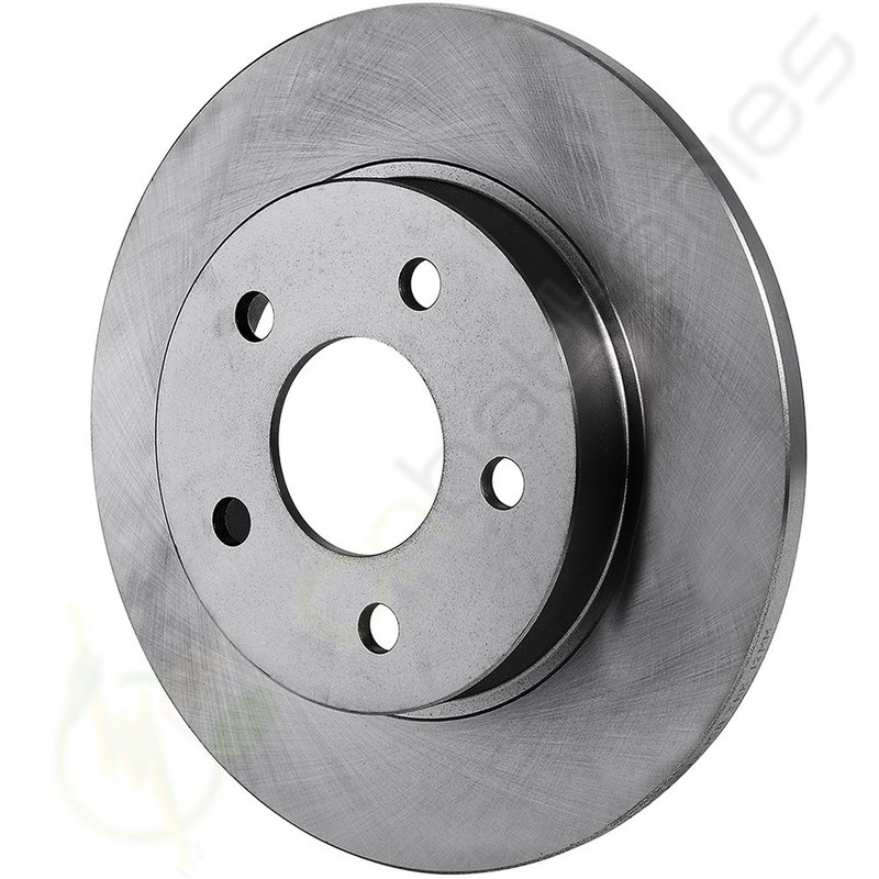 Front Rear Solid Brake Rotors Fits 2008-2011 Chevrolet Malibu 2.4L gallery