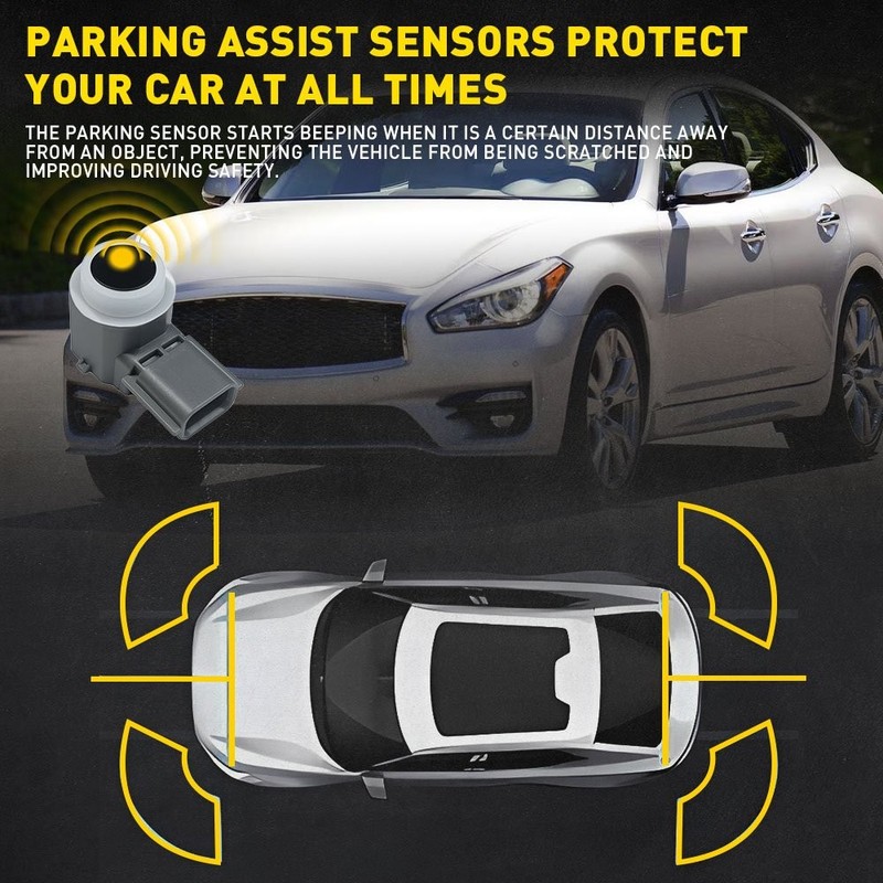 4-40x Bumper Parking Sensor Fit 2016-2018 Nissan Maxima Titan Infiniti Q50 QX60 gallery